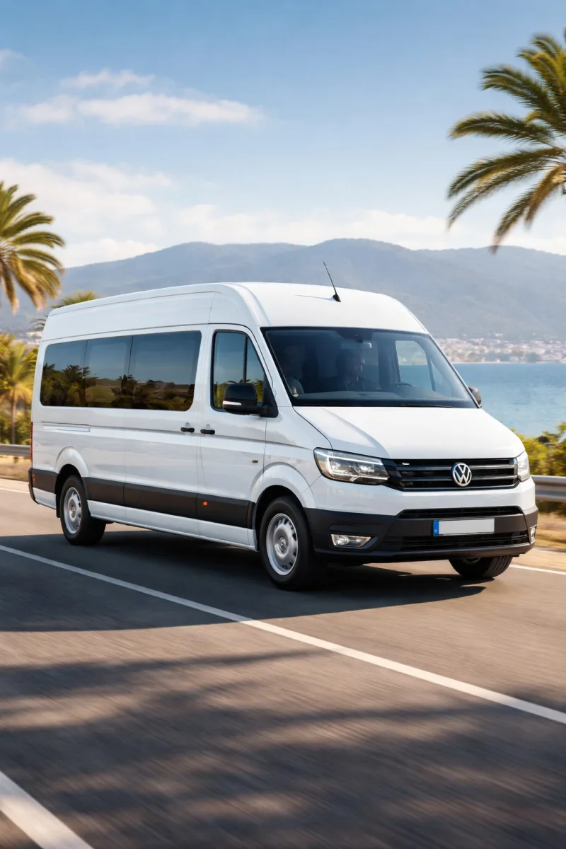 Volkswagen Crafter Eco, трансфер Белек – (GZP) Аеропорт Газіпаша