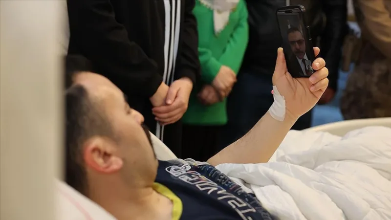 שר הפנים צ'יפטצ'י שוחח בטלפון עם השוטר שנפצע במבצע בקאיסרי.