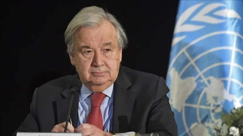 Le secrétaire général des Nations unies, M. Guterres, condamne Israël pour avoir repris l'enregistrement des terres en Cisjordanie